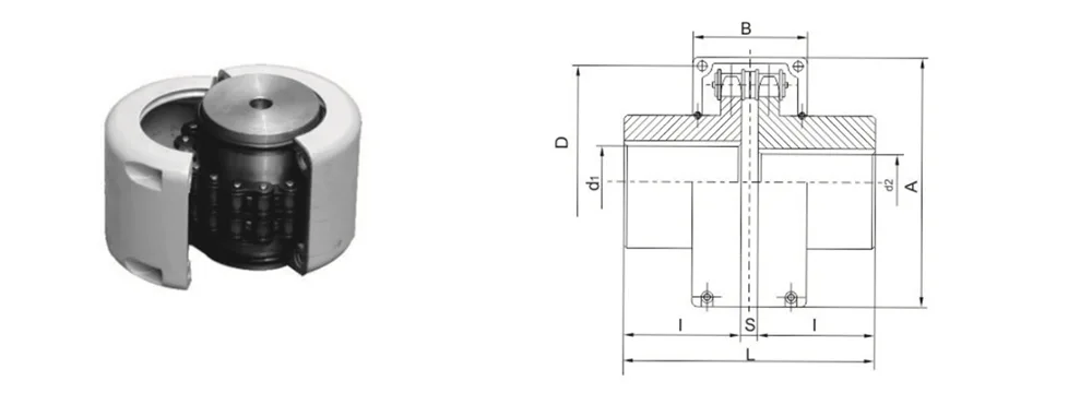 KC Type Roller Chain Coupling